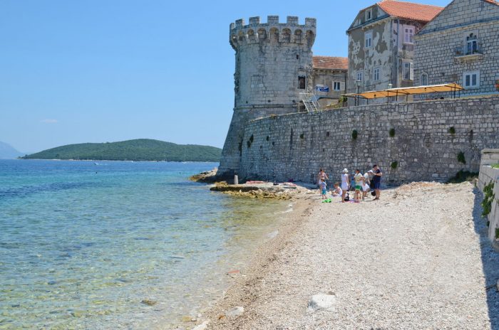 korcula beach